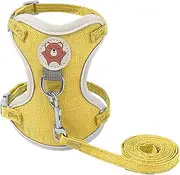 Escape Proof Kitten Harness - Cat Vest Harness - Adjustable Cat Harness - Dog Vest Harness Traction - Breathable Adjustable Pet Outdoor Harnesses - Vest Harness for Puppy Kitten Rabbit
