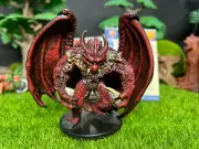 Dungeons & Dragons Demon Statue Figure Model Collectible Painted Boy Gift
