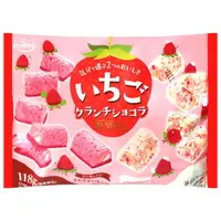 在飛比找momo購物網優惠-【正榮食品工業】鬆脆餅乾棒-草莓&草莓牛奶(118g)