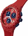 Swatch Watch Primarily Red SUSR407 Unisex Adults Originals Chrono Plastic JP