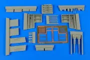 Aries Hobbies 1/48 Spitfire Mk. IXe Gun Bay For Eduard Airplane Model Kit # 4615