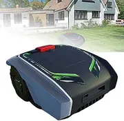 KAWAAI Robotic Lawn Mowers, Fully Automatic Garden Robot Lawnmower, 19cm Cutting Width, Virtual Boundaries, Automatic Charging, Smart Path Planning, Adjustable Trimming Height, 2-5cm, for Lawn/Garden