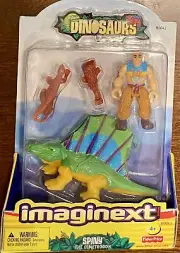 SPINY THE DIMETRODON Dinosaur Fisher-Price IMAGINEXT Adventures NEW 2004 H0043