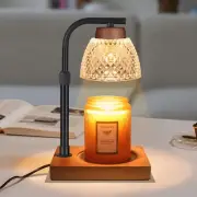 Dimmable Candle Warmer Lamp with Timer, Electric Wax Melt Warmer, lamp candle...