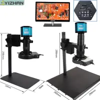 在飛比找蝦皮購物優惠-Yizhan 4K 48MP 工業數碼顯微鏡用於電子焊接 1
