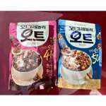 新上市🆕韓國🇰🇷 O'GRANOLA 燕麥純巧克力麥片 MARKET O 格蘭諾拉麥片 堅果口味 360G穀物麥片