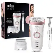 Braun Silk-epil 9-890 Epilator for Long-Lasting Hair Removal finest hair Women's