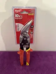 Milwaukee Elec Tool 48-22-4532 Cutting Offset Forged Blade Snips Scissors