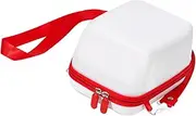 Générique Camera Bag, Digital Camcorder Case, EVA Hard Shell, Shoulder Straps, Anti-Fall, 5.51 x 7.01 x 3.94 inches, Perfect for Protecting Your Lens During Outdoor Travel and Adventures, White., Se