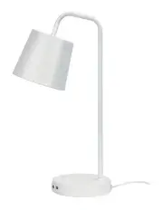 [Oriel Lighting] Henk Desk Lamp with USB White