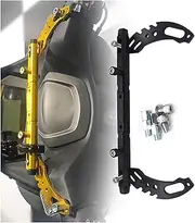 for Y&amaha YZF R1 R1M R1S R6 R6M R6S 22mm Solid Direction Handle Balance Bar Mobile Phone Bracket Navigation Bracket Fixing Rod Navigation Bracket(Black)