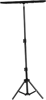 GLSTOY Heavy Duty Adjustable Projector Tripod Stand Stable Laptop Platform Tray for Home Classroom Conference Robust Construction Secure Weight Support
