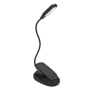 Rechargeable LED Book Light with Clip for Reading 3-Level Brightness
