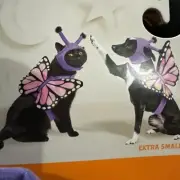 Target Hyde & Eek XS Pet Light Up Butterfly Costume New