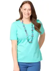 [Fella Hamilton] Summer Camp Short Sleeve Tee in Turqoise