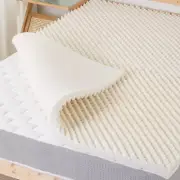 1-Inch Convoluted Copper-Infused Memory Foam Mattress Toppers, Cooling and Press