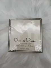 Vintage Oscar de la Renta 1982 Perfume Bar Soap France New 4oz Sealed Soap Dish