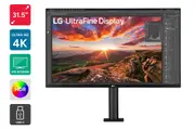 LG 32" UltraFine 4K UHD Ergo USB-C Monitor - 32UN880K-B