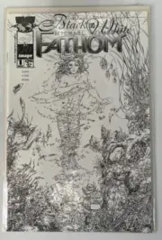 Top Cow-Image Comics Michael Turner's Fathom #1A Black & White Classics Variant
