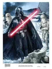 STAR WARS celebration Dark Lord Invades Hoth CHRIS TREVAS #133/302 COA ACME