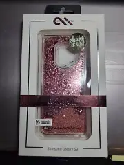 Case Mate Waterfall Liquid Glitter Case Cover For Samsung Galaxy S9 (Pink)