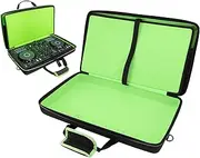 DJ Controller Case for DDJ-FLX4/FLX2/DDJ-400/DDJ-SB2/DDJ-SB3/DDJ-REV1, Padded DJ Hard Carrying Case for DDJ-RB 2 Channel Controller