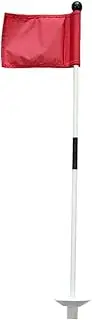 Golf Stick - Portable Flag Pole, Removable Putting Flag | Indoor - Goolf - Hole Cup, Fibreglass - Goolf Flagstick, Flaag Pole for Sandy Field