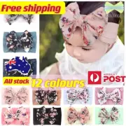 Toddler Newborn Baby Boys Girls Bowknot Stretch Hairband Headwear Headband