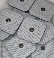 12 pcs Snap Electrode Pads 2x2'' Replacement fit TENS Unit Pulse Massager