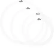Remo Tone Control Rings - 10", 12", 14", 16" (5-pack) Bundle