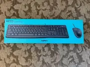 Logitech Desktop MK120 Mouse And Keyboard Combo With Mouse New In Box