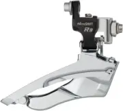 microSHIFT R8 Front Derailleur 7/8-Speed Triple, 50/39/30T, Braze-On