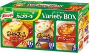 Knorr Cup Soup Variety Box 30 Packs Corn cream Potage Onion consomme