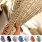 Net Screen Panel Glitter String Curtain Door Fly Screen Hanging Beaded Curtains