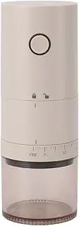Portable Electric Conical Burr Coffee Grinder, Small Rechargeable Bean Mills, 38 Adjustable Grind Settings, Compact Travel Grinder for Espresso, Cold Brew, Pour Over