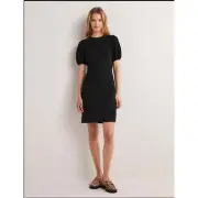 NWT Womens Boden Cut Out Jersey Mini Dress Back Button Size 12L