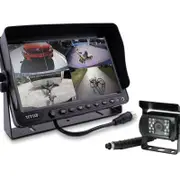 Elinz 9" DVR Monitor 4CH Realtime with 1 Camera Package