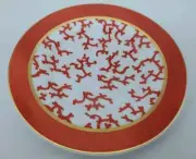 New Raynaud Cristobal 6 3/4" Coral Rim Bread Butter Plate Alberto Pinto Limoges