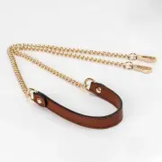 Metal Leather Chain Replacement Crossbody Shoulder Handbag Bag Strap 58CM-200CM