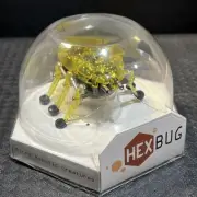 HEXBUG “Charlie” YELLOW / Micro Robotic Creature /ROBOT / PARTS ONLY w/box