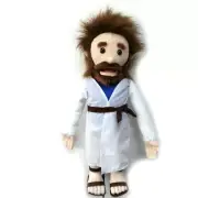 Full body PUPPET PROPHET / JESUS 28" with hand control stick VENTRILOQUIST style