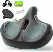 YODOTE Oversized Bike Seat for Peloton Bike & Bike+, Comfort Wide Bike Seat Bicycle Saddle Replacement for Women & Men, Compatible with Peloton, Spin Bike, Exercise Bike or Road Bike