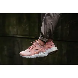 Nike Air Huarache Run Ultra 粉色 粉紅 蜜桃粉 武士鞋 慢跑 女鞋 833147-801