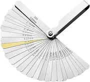 Feeler Gauges | Stainless Steel 32X Feeler Gauge Set,Valve Thickness Ruler, Metric And Imperial Measuring Tool For Machining And Engineers