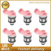 6PCS Fuel Injector JS23-4 For Nissan Quest Frontier Xterra 3.0L 3.3L 166009S200