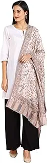 [Urban Factory] Pashmina Finewool Kani Cutting Stoles Scarf Casual Wraps Women Multi-Coloured, Multi-coloured, Large