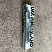 Advent USS Pine Island Military Ship Model Kit NEW Open Box All Bags Sealed
