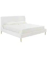 Safavieh Couture Jaiden Upholstered King Bed