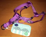 Blueberry Pet Classic Solid Step-in Dog Harness - Violet Small S