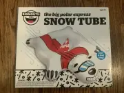 NIB The Polar Express BIG MOUTH INC. Snow Tube/Inflatable Snow Sled 4' LONG NEW!